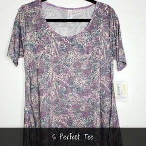 LuLaRoe Perfect T Small Floral NEW